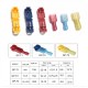 EPMAN 120pcs T-Taps/Male Insulated Wire Terminal Connectors Car Alarm Installation Quick Splice Wire Connector EP402GP120 EPMAN 120pcs T-Taps/Male Insulated Wire Terminal Connectors Car Alarm Installation Quick Splice Wire Connector EP402GP120