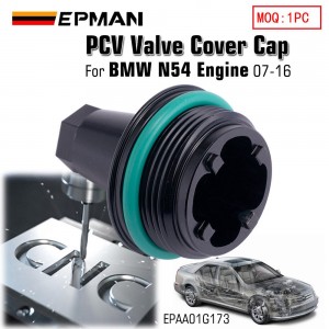 EPMAN Billet Aluminum N54 PCV Valve Upgrade Kit For BMW E82 E88 E89 E90 E91 E92 E93 E60 E61 E71 135i 335i 535i X6 Z4 Twin Turbo Engine EPAA01G173
