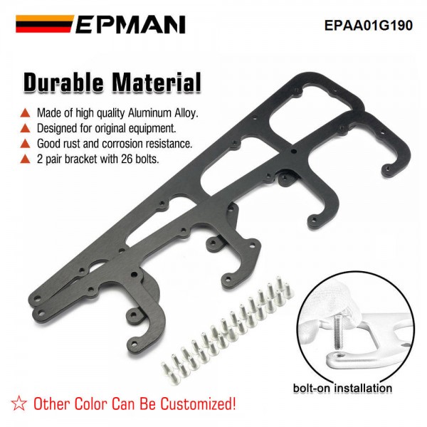 EPMAN LS Coil Brackets Valve Cover Fit For D581 D514A D510C LSX Swap Truck 5.3L LS1 LS3 LS2 LO4 LO9 LS6 L92 L99 L33 LR4 EPAA01G190 EPMAN LS Coil Brackets Valve Cover Fit For D581 D514A D510C LSX Swap Truck 5.3L LS1 LS3 LS2 LO4 LO9 LS6 L92 L99 L33 LR4 EPAA01G190