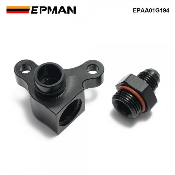 EPMAN Aluminum Racing K-Series Power Steering Fitting Adapter For K20A/A2/A2/Z1 Pump EPAA01G194 EPMAN Aluminum Racing K-Series Power Steering Fitting Adapter For K20A/A2/A2/Z1 Pump EPAA01G194