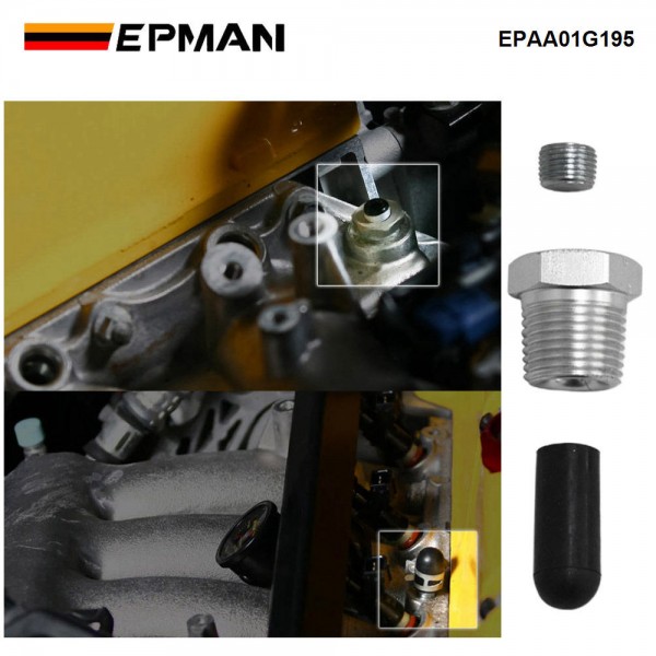 EPMAN Idle Air Assist Delete Kit For Honda K-Series K20 K24 Inlet Or Intake Manifold EPAA01G195 EPMAN Idle Air Assist Delete Kit For Honda K-Series K20 K24 Inlet Or Intake Manifold EPAA01G195