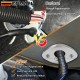 EPMAN 1.25" Universal Aluminum Firewall Pass Through For Wiring Harness- Eliminates Grommet In Fire Wall EPAA01G244