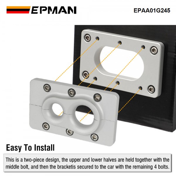 EPMAN Aluminum Firewall Pass Through, Eliminate Grommets in Firewalls - Bulkhead Harnesses For Terminator X Max EPAA01G245