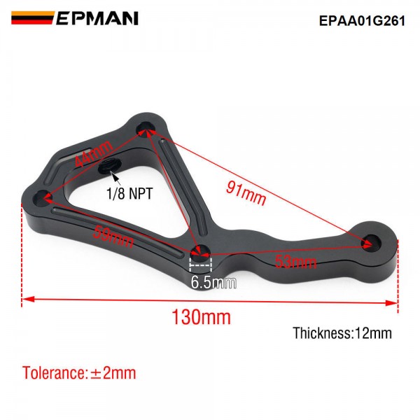 EPMAN High-Quality SR20 Coolant Spacer - Easy Installation, Compatible with SR20DE/DET, 1/8 NPT Provision EPAA01G261 EPMAN High-Quality SR20 Coolant Spacer - Easy Installation, Compatible with SR20DE/DET, 1/8 NPT Provision EPAA01G261