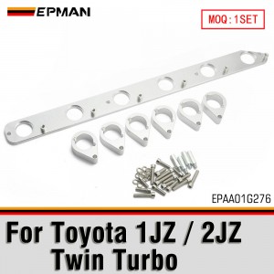 EPMAN Ignition Coil Pack Conversion Adapter Plate Aluminum‌ CNC For R8 to 1JZGTE 2JZGTE Supra Aristo EPAA01G276