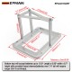 EPMAN Billet Aluminum Battery Hold Down Tray Pallet for Optima 34M D34M 34/78 D34/D78 Battery EPAA01G297 EPMAN Billet Aluminum Battery Hold Down Tray Pallet for Optima 34M D34M 34/78 D34/D78 Battery EPAA01G297