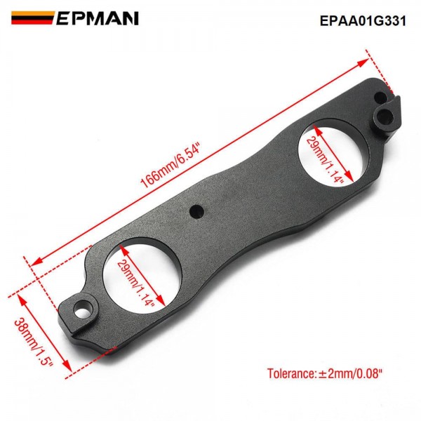 EPMAN Performance Coil Pack Mounting Brackets - CNC Aluminum for Toyota 2JZ 1JZ & R35 GTR EPAA01G331