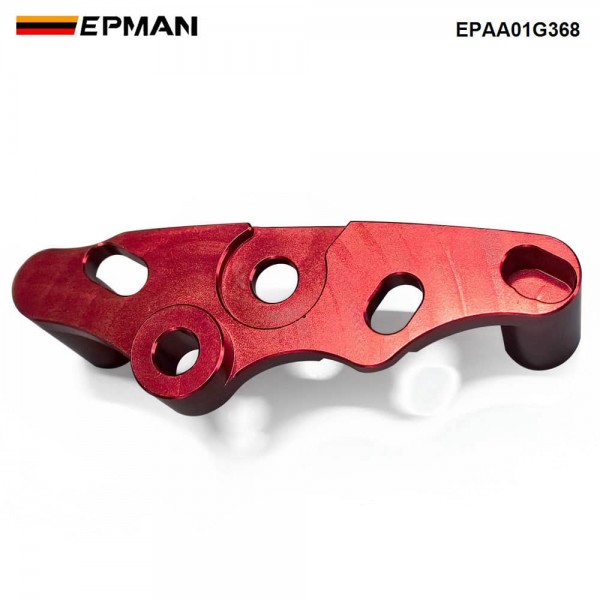EPMAN 3PCS Red Billet Aluminum Ignition Coil Adapter Bracket Kit For BMW N55 S55 To B58 Coils Conversion EPAA01G368
