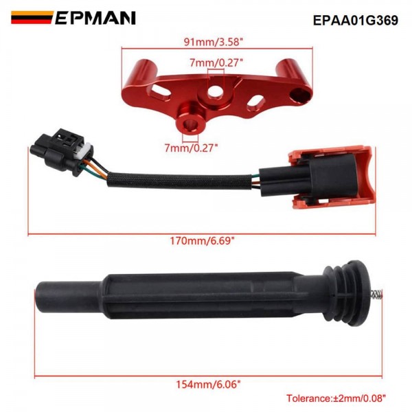 EPMAN S55/ N55 to B58 Ignition Coil Conversion Kit | Plug-and-Play Upgrade For BMW EPAA01G369