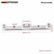 EPMAN Billet Aluminum IGN1A Smart Coil Bracket for Honda B16/K20/K24, Nissan SR20 & Mazda RX7 - Single Mount, Holds 4 Coils EPAA01G392