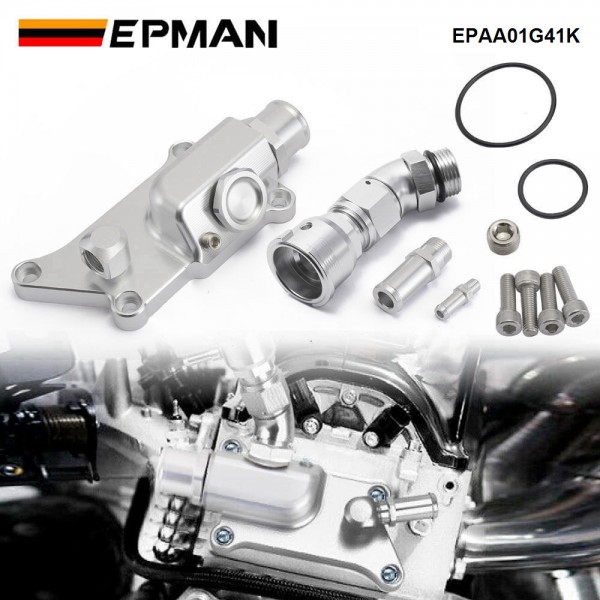 EPMAN High quality Auto Upper Coolant Housing straight with Filler Neck for K24/K20Z3 EPAA01G41K