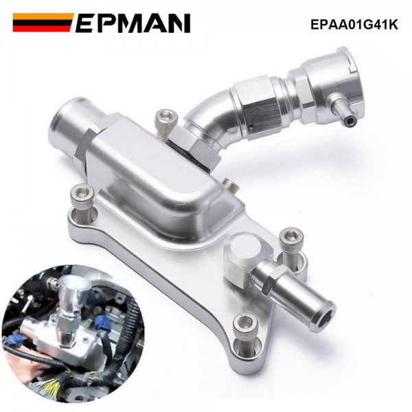 EPMAN High quality Auto Upper Coolant Housing straight with Filler Neck for K24/K20Z3 EPAA01G41K