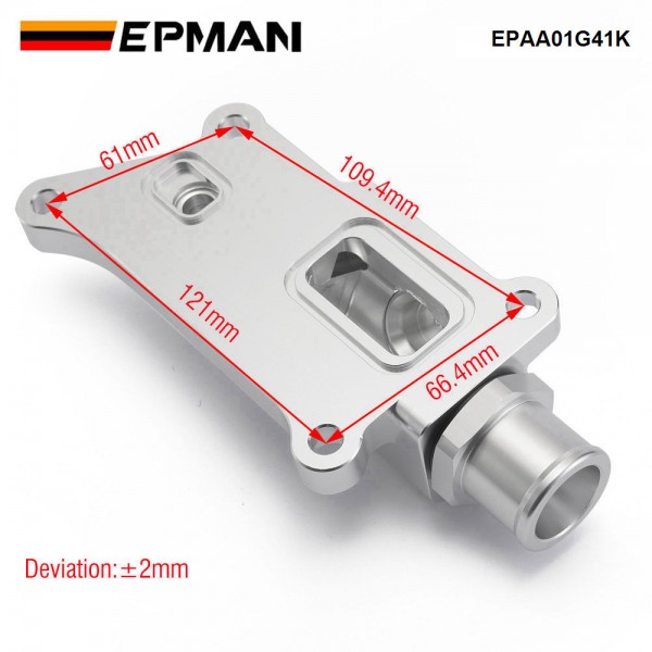 EPMAN High quality Auto Upper Coolant Housing straight with Filler Neck for K24/K20Z3 EPAA01G41K