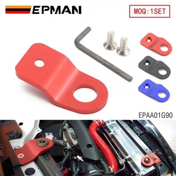 EPMAN Aluminum Car Radiator Stay Bracket for Subaru Tank Bracket Racing Refrigeration Bracket Car Radiator Stay EPAA01G90