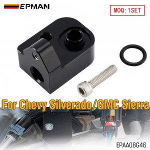 EPMAN Temperature Air Intake Sensor Spacer Kit for 2017-2024 Chevy Silverado 2500HD 3500HD, GMC Sierra 2500HD 3500HD 6.6L Diesel Black EPAA08G46
