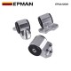 EPMAN Billet Aluminum Engine Mounts Del Sol Civic 92-95 Integra 94-01 EG DC2 3-Bolt DC EPAA12G01