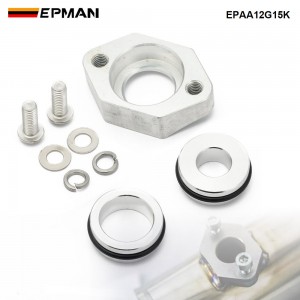 EPMAN Aluminum Intercooler Pipe Map Sensor Flange Kit For VW AUDI 1.8T Golf Jetta Beetle A4 Turbocharger EPAA12G15K