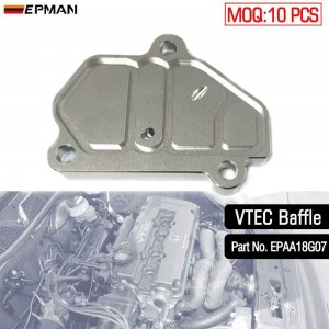 EPMAN Vtec Solenoid Block Off Plate For Honda Acura B-Series Integra For Civic CRX EK Car Accessories EPAA18G07