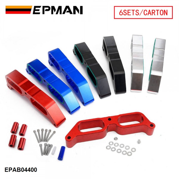 EPMAN 6SETS/CARTON Billet Power Block Intake Manifold Spacers For Subaru BRZ Scion FR-S 2013-15 EPAB04400-6T