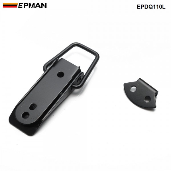 EPMAN For JDM Sport Universal Clip Lockable Toggle Fastener Quick Release Fasteners Front Rear Bumpers Lock EPDQ110L