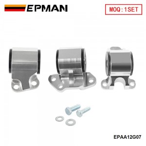 EPMAN 2 Hole Bolt Engine Swap Mounts Kit For Honda Civic EG D15 D16 B16 B17 B18 Modified Engine Mount EPAA12G07