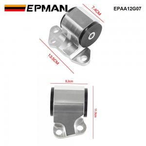 EPMAN 2 Hole Bolt Engine Swap Mounts Kit For Honda Civic EG D15 D16 B16 B17 B18 Modified Engine Mount EPAA12G07