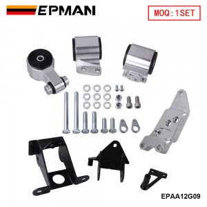 EPMAN K-Series Engine Mounts For K20 K24 FA FG 06-11 Honda Civic Acura CSX Si Billet EPAA12G09