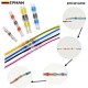 EPMAN 50Pcs Waterproof Heat Shrink Seal Splice Connector Terminal Solder Sleeve Wire Connectors 26-10 AWG Insulated Shrinkabl EPH301GP50