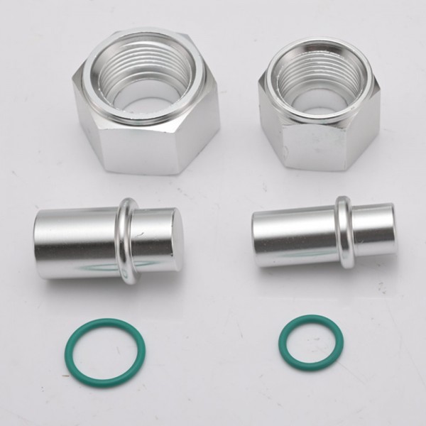 EPMAN AC Block Off Kit Aluminum CNC Plugs For Chrysler Town and Country, Dodge Caravan 2004-2011 Rear Air EPTD915