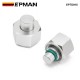 EPMAN AC Block Off Kit Aluminum CNC Plugs For Chrysler Town and Country, Dodge Caravan 2004-2011 Rear Air EPTD915