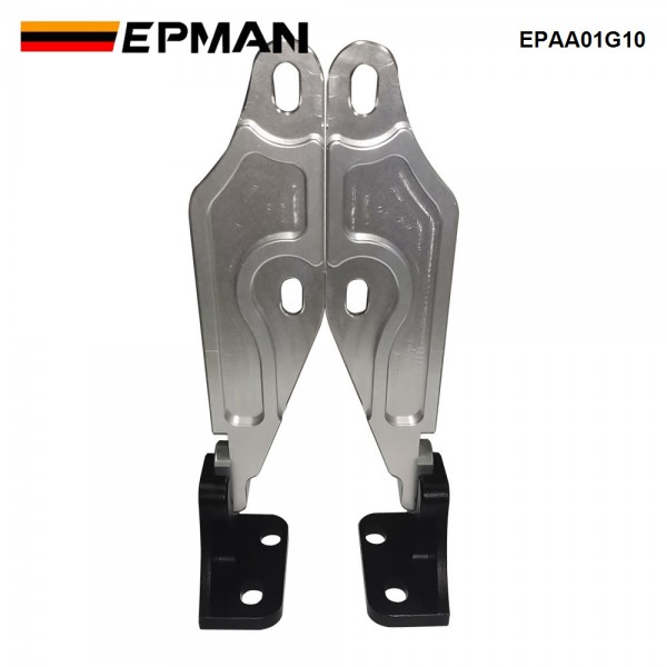 EPMAN Billet Quick Hood Hinge Release Latch For Honda Civic EK 96-00 Acura Integra CRV 92-01EPAA01G10