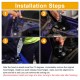 EPMAN Billet Quick Hood Hinge Release Latch For Honda Civic EK 96-00 Acura Integra CRV 92-01EPAA01G10