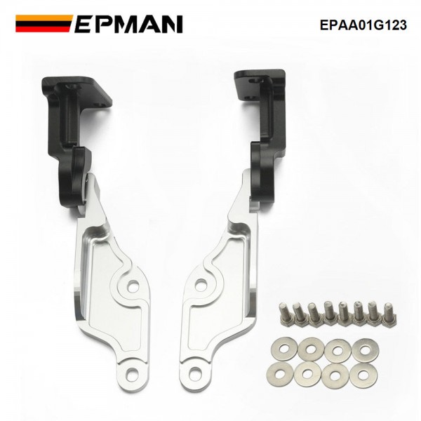 EPMAN Billet Aluminum Quick Hood Hinge Release Latch For Honda Acura RSX DC5 EPAA01G123