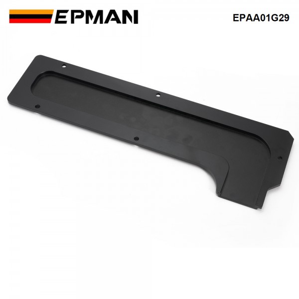 EPMAN Spark Plug Cover Billet Aluminum 4g63 1g 2g Talon Engine Valve Coil Pack Cover For Mitsubishi 95-03 EPAA01G29