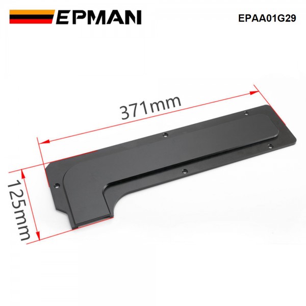 EPMAN Spark Plug Cover Billet Aluminum 4g63 1g 2g Talon Engine Valve Coil Pack Cover For Mitsubishi 95-03 EPAA01G29