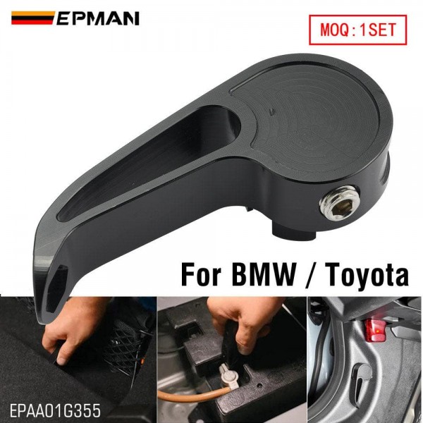 EPMAN Quick Release Hood Latch Kit Billet Aluminum For BMW G-Series G80 G82 G87 M3 M4 M2 3 Series 4 Series Supra EPAA01G355