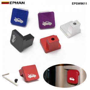 EPMAN Billet Aluminium Hood Release Pull Latch Handle Opener Repair Kit Auto Accessories Engine Cover Lock For Element Ridgeline For Honda Civic 96-11 EPSW9611