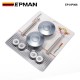 EPMAN Quick-Latch 2.5" Low Profile Push Button Hood Pins Fastener - Billet - Satin - Each EP-HP006 EPMAN Quick-Latch 2.5" Low Profile Push Button Hood Pins Fastener - Billet - Satin - Each EP-HP006