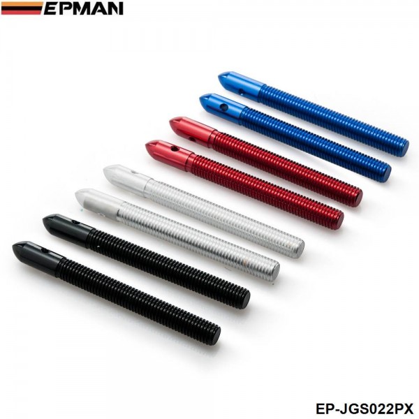 EPMAN Universal Racing Sport Hair Pin Car Styling Hood Pin Locking Kit With Lanyard EP-JGS022PX EPMAN Universal Racing Sport Hair Pin Car Styling Hood Pin Locking Kit With Lanyard EP-JGS022PX