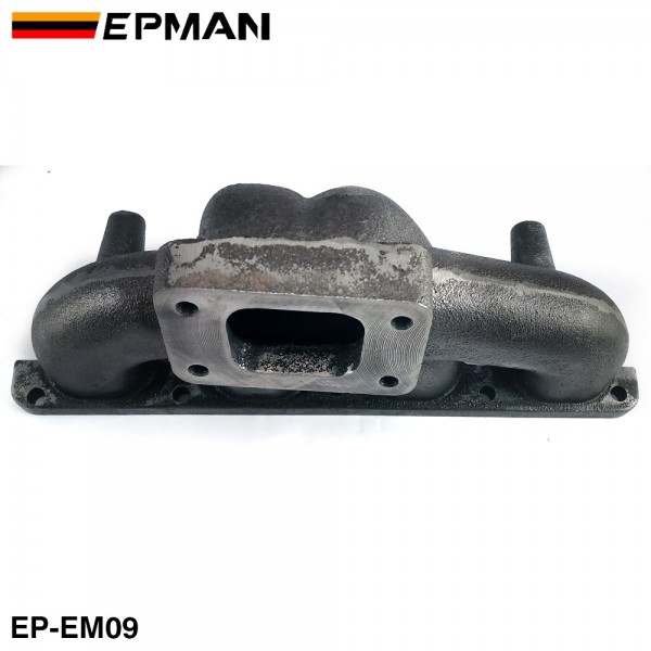 EPMAN Cast T3/ T25 Turbo Manifold For Honda D16Y D-Series Motor ONLY EP-EM09