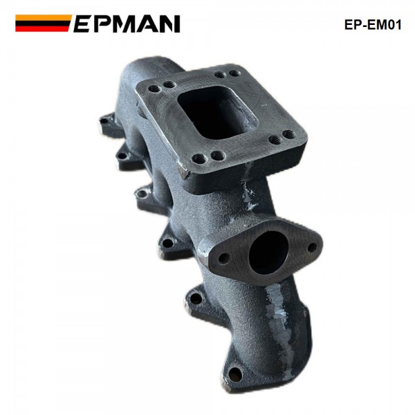 EPMAN - Cast Iron Turbo Manifold T3/T4 Flange of 38MM Wastegate For VW 12V VR6 Golf Jetta Passat T3 T4 EP-EM01 EPMAN - Cast Iron Turbo Manifold T3/T4 Flange of 38MM Wastegate For VW 12V VR6 Golf Jetta Passat T3 T4 EP-EM01
