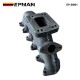 EPMAN - Cast Iron Turbo Manifold T3/T4 Flange of 38MM Wastegate For VW 12V VR6 Golf Jetta Passat T3 T4 EP-EM01 EPMAN - Cast Iron Turbo Manifold T3/T4 Flange of 38MM Wastegate For VW 12V VR6 Golf Jetta Passat T3 T4 EP-EM01