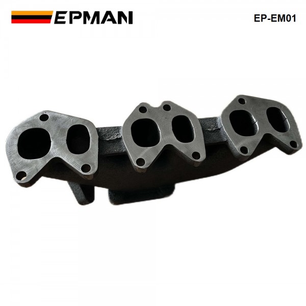 EPMAN - Cast Iron Turbo Manifold T3/T4 Flange of 38MM Wastegate For VW 12V VR6 Golf Jetta Passat T3 T4 EP-EM01