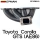 EPMAN Cast Exhaust Turbo Manifold T25 Turbo Flange For Toyota AE86 Corolla GTS 85-87 EP-EM018 EPMAN Cast Exhaust Turbo Manifold T25 Turbo Flange For Toyota AE86 Corolla GTS 85-87 EP-EM018