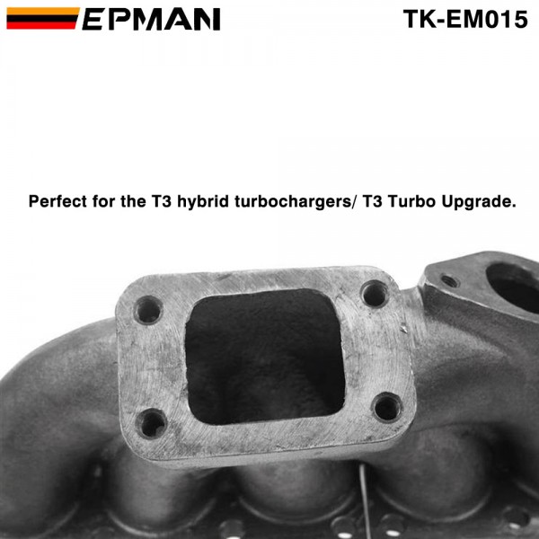 EPMAN T3 Cast Turbo Manifold With 38mm Wastegate Flange For VW Golf 4 VR6 2.8L 24V TK-EM015 EPMAN T3 Cast Turbo Manifold With 38mm Wastegate Flange For VW Golf 4 VR6 2.8L 24V TK-EM015