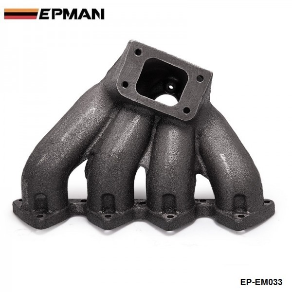 EPMAN Top Mount T3 Turbo Manifold Exhaust Header For B-Series 88-00 Civic 94-01 Integra TK-EM033 EPMAN Top Mount T3 Turbo Manifold Exhaust Header For B-Series 88-00 Civic 94-01 Integra TK-EM033