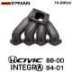 EPMAN Top Mount T3 Turbo Manifold Exhaust Header For B-Series 88-00 Civic 94-01 Integra TK-EM033 EPMAN Top Mount T3 Turbo Manifold Exhaust Header For B-Series 88-00 Civic 94-01 Integra TK-EM033
