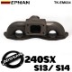 EPMAN Cast Iron Turbocharger Manifold T3 Turbo Flange For Nissan Silvia S13/S14 SR20 TK-EM034 EPMAN Cast Iron Turbocharger Manifold T3 Turbo Flange For Nissan Silvia S13/S14 SR20 TK-EM034