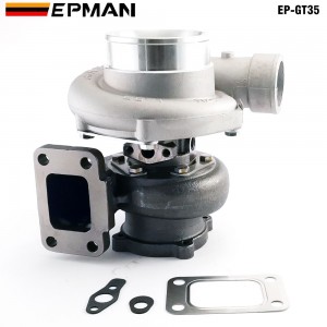 EPMAN Turbocharger GT35 GT3582R Compressor:A/R 0.70 Turbine:A/R 0.82 T3 Flange Wet Float Bearing 4 Bolt 400-600hp Turbocharger Turbo Charger EP-GT35