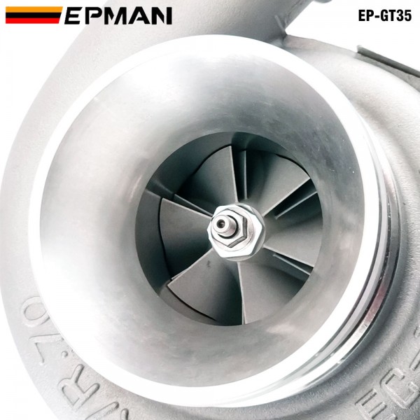 EPMAN Turbocharger GT35 GT3582R Compressor:A/R 0.70 Turbine:A/R 0.82 T3 Flange wet float bearing 4 bolt 400-600hp turbocharger turbo charger EP-GT35